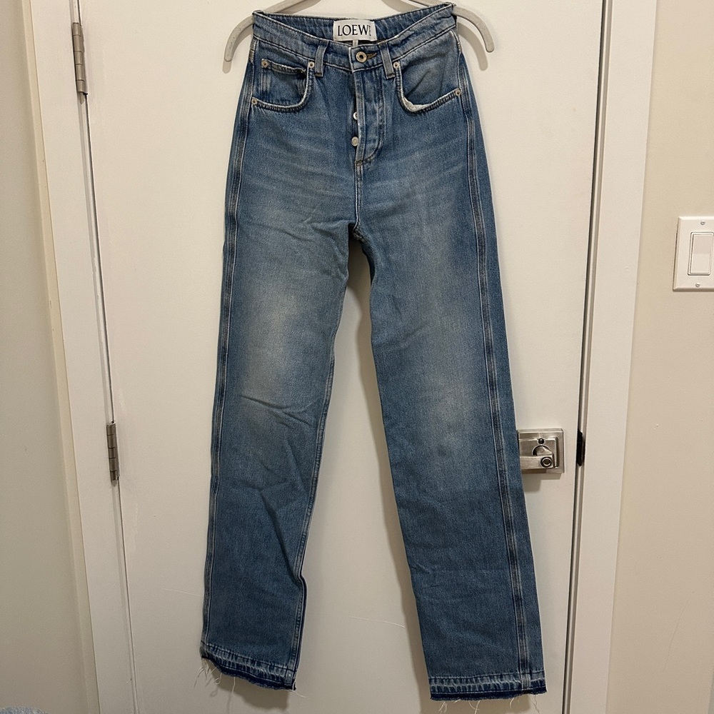 Loewe Jeans! Amazing wash and raw hem detail. - Picture 3 of 8